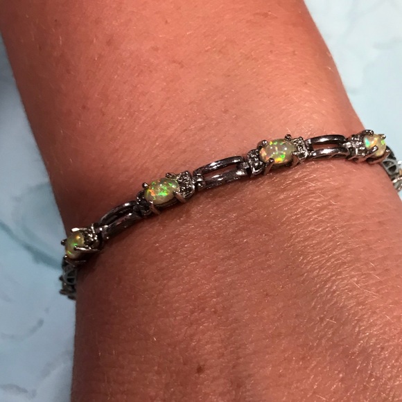 Beautiful opal bracelet - Picture 2 of 8